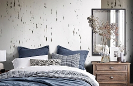 Обои 4008-02 фото в интерьере спальни превью