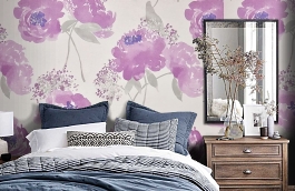 Обои SPR 24465122 фото в интерьере спальни превью