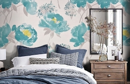 Обои SPR 24466118 фото в интерьере спальни превью