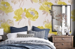 Обои SPR 24467126 фото в интерьере спальни превью