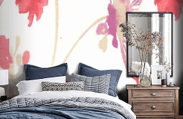 Обои SPR 24478105 фото в интерьере спальни превью