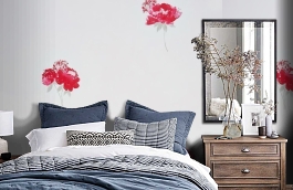 Обои SPR 24514230 фото в интерьере спальни превью