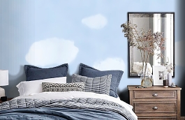 Обои 46501 фото в интерьере спальни превью