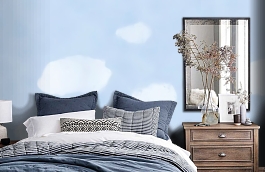 Обои 46502 фото в интерьере спальни превью