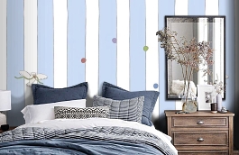 Обои 46507 фото в интерьере спальни превью