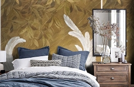 Обои 58501 фото в интерьере спальни превью