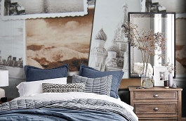 Обои F15.0020.A01 FOTOS.VIAJE фото в интерьере спальни превью