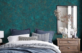 Обои KY23 фото в интерьере спальни превью