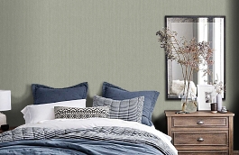 Обои MD08 фото в интерьере спальни превью