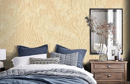 Обои M128-402 фото в интерьере спальни превью
