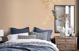Обои M328-81 фото в интерьере спальни превью