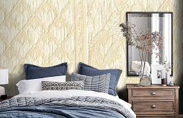 Обои M382-438 фото в интерьере спальни превью