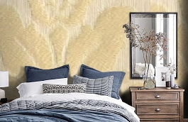 Обои M430-400 фото в интерьере спальни превью