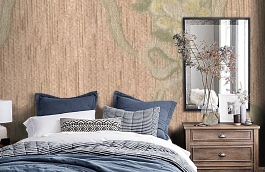 Обои M604-8162 фото в интерьере спальни превью