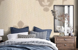 Обои M8404-7002 фото в интерьере спальни превью