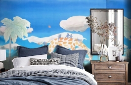 Обои 6100061 фото в интерьере спальни превью