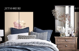 Обои Jet10 002 B2 фото в интерьере спальни превью