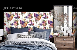 Обои Jet10 002/2 B1 фото в интерьере спальни превью