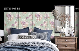 Обои Jet10 005 B1 фото в интерьере спальни превью
