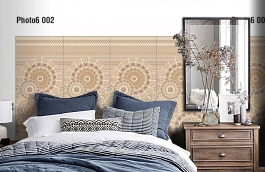 Обои Photo 6 002 фото в интерьере спальни превью