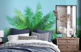 Обои 847659 фото в интерьере спальни превью