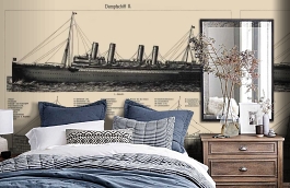 Обои 848601 фото в интерьере спальни превью