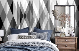 Обои 93/6021 фото в интерьере спальни превью