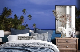 Обои 1427 lev5 807 фото в интерьере спальни превью