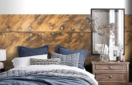 Обои 1555 lev6 607 фото в интерьере спальни превью