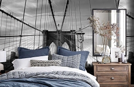 Обои 893250 фото в интерьере спальни превью