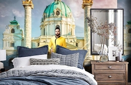 Обои 58508 фото в интерьере спальни превью