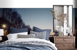 Обои MD904010 фото в интерьере спальни превью