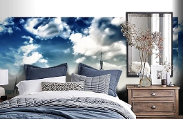 Обои MD904014 фото в интерьере спальни превью