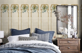 Обои E030201-8 фото в интерьере спальни превью