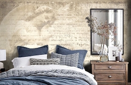 Обои E030501-8 фото в интерьере спальни превью