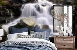 Обои P020101-8 фото в интерьере спальни превью