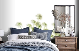 Обои P021501-8 фото в интерьере спальни превью