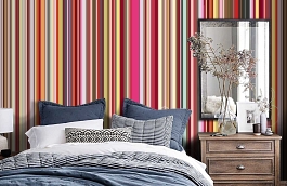 Обои P030901-8 фото в интерьере спальни превью