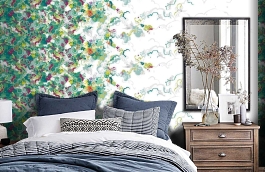 Обои P032301-8 фото в интерьере спальни превью