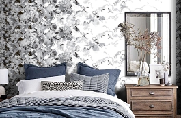 Обои P032303-8 фото в интерьере спальни превью