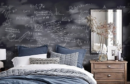 Обои P130101-8 фото в интерьере спальни превью