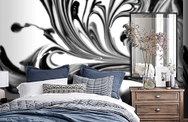 Обои P152301-8 фото в интерьере спальни превью