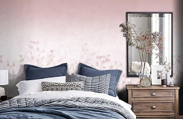 Обои P260801-8 фото в интерьере спальни превью