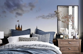 Обои 1460 lev5 808 фото в интерьере спальни превью