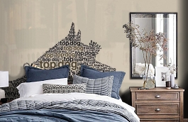 Обои 1483 lev5 808 фото в интерьере спальни превью