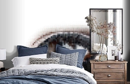 Обои 1499 ev5 808 фото в интерьере спальни превью