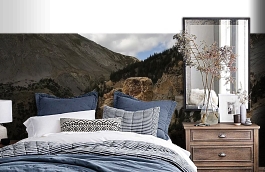 Обои 1515 lev6 808 фото в интерьере спальни превью