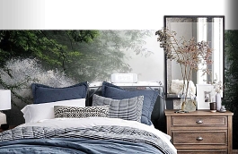 Обои 1604 lev6 808 фото в интерьере спальни превью