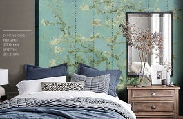 Обои 30548 фото в интерьере спальни превью