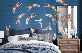 Обои 4500062 фото в интерьере спальни превью